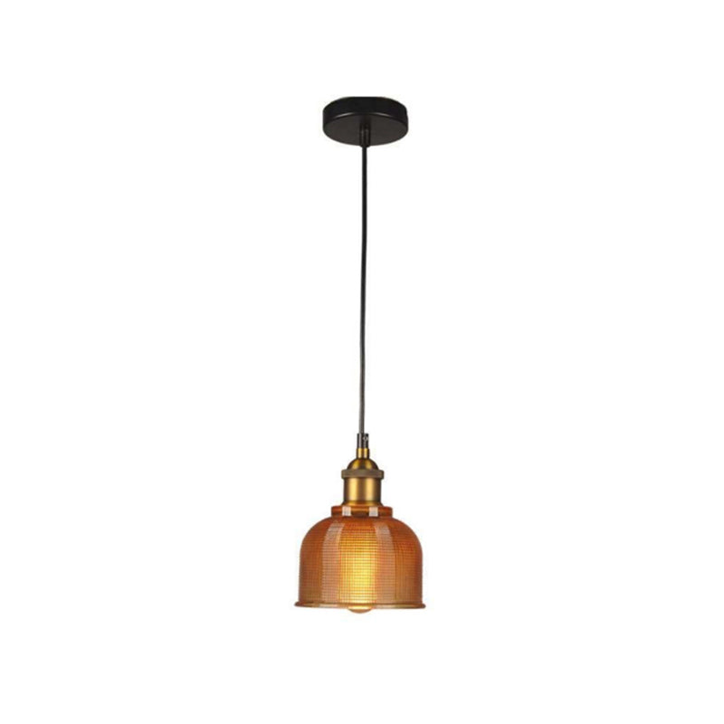 Sostel Vintage Luminaires Suspension. Bleu/Rouge/Transparent/Ambre-Luire