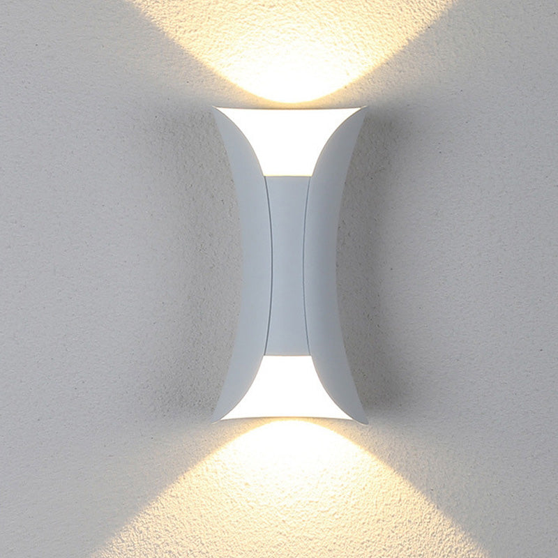 Nurex Applique Murale Simple Noir/Blanc/Or. Cour-Luire