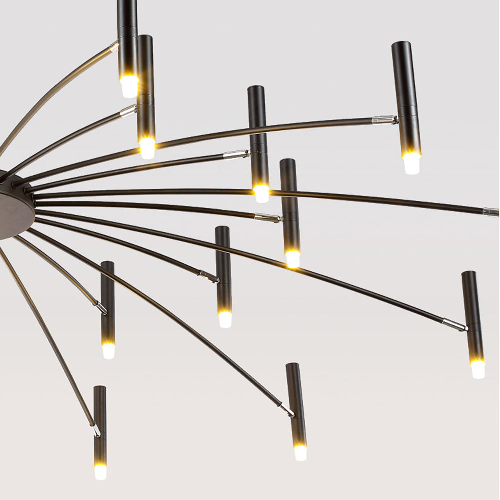 Lyren Lustre Simple Noir/Blanc Etude/Salon/Salle à Manger-Luire