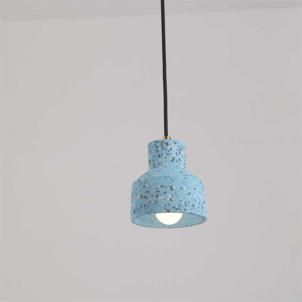 Lostel Suspension Rond Décor Nordique. Métal/Ciment. 4 Couleur. Salon-Luire