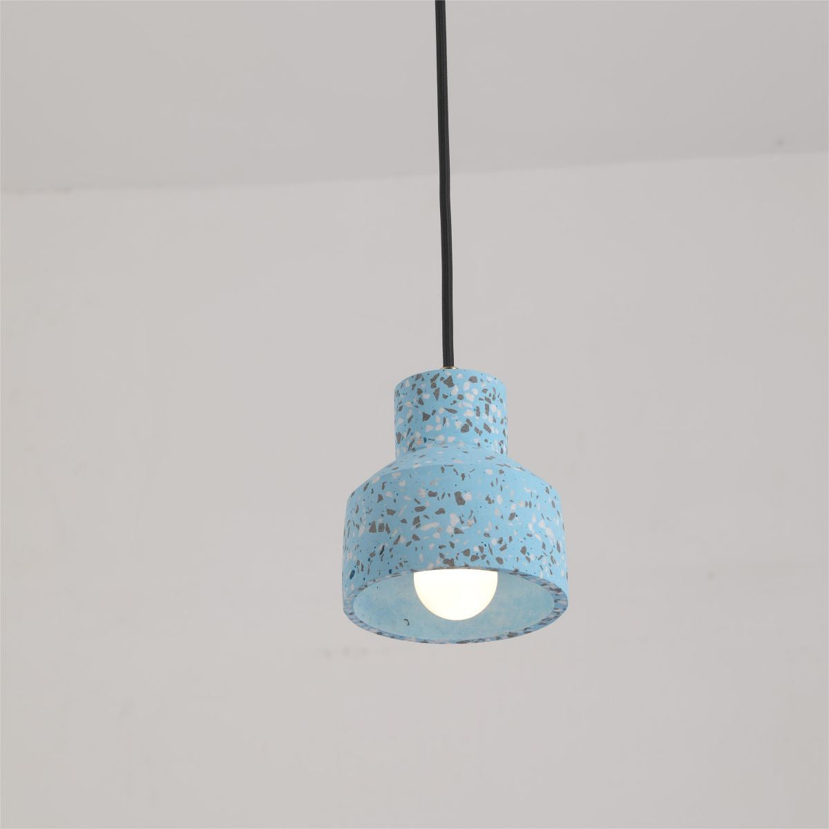 Lostel Suspension Rond Décor Nordique. Métal/Ciment. 4 Couleur. Salon-Luire