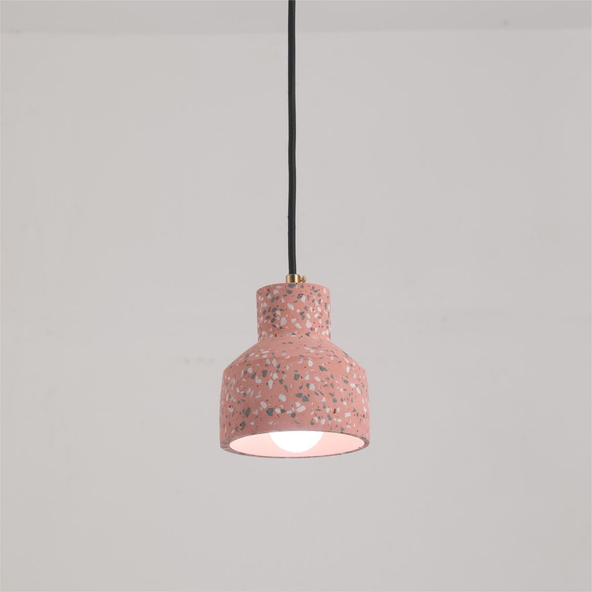 Lostel Suspension Rond Décor Nordique. Métal/Ciment. 4 Couleur. Salon-Luire