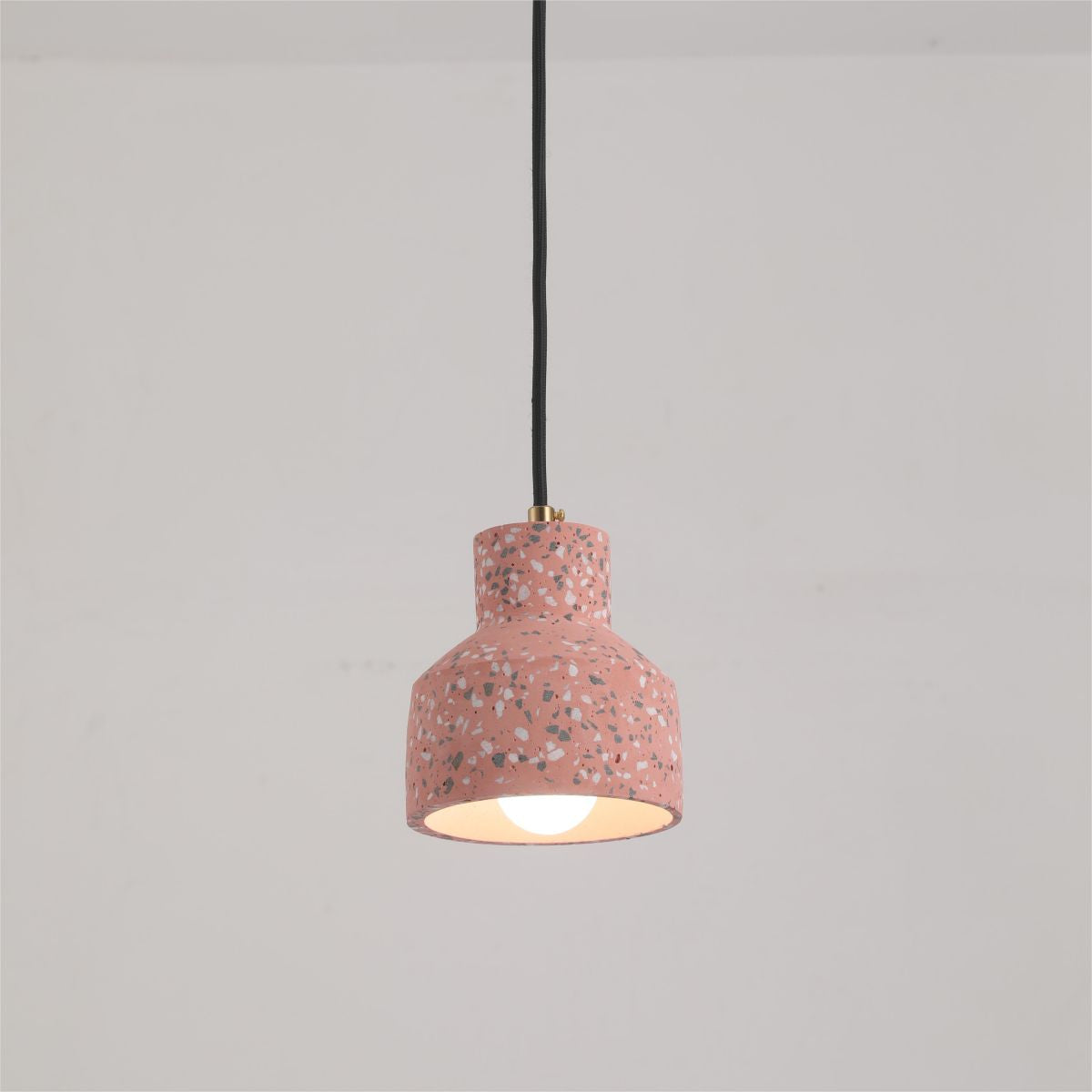 Lostel Suspension Rond Décor Nordique. Métal/Ciment. 4 Couleur. Salon-Luire
