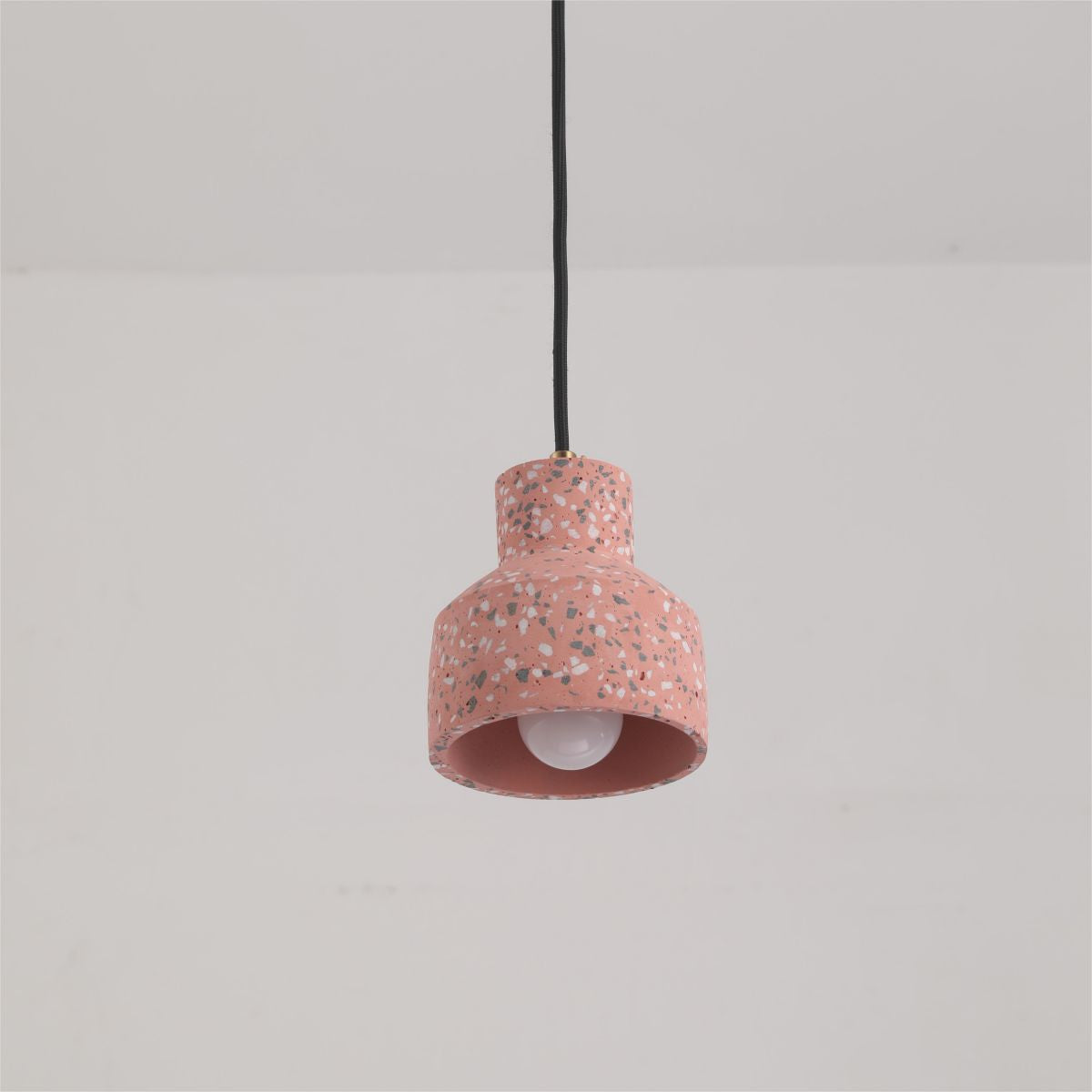 Lostel Suspension Rond Décor Nordique. Métal/Ciment. 4 Couleur. Salon-Luire