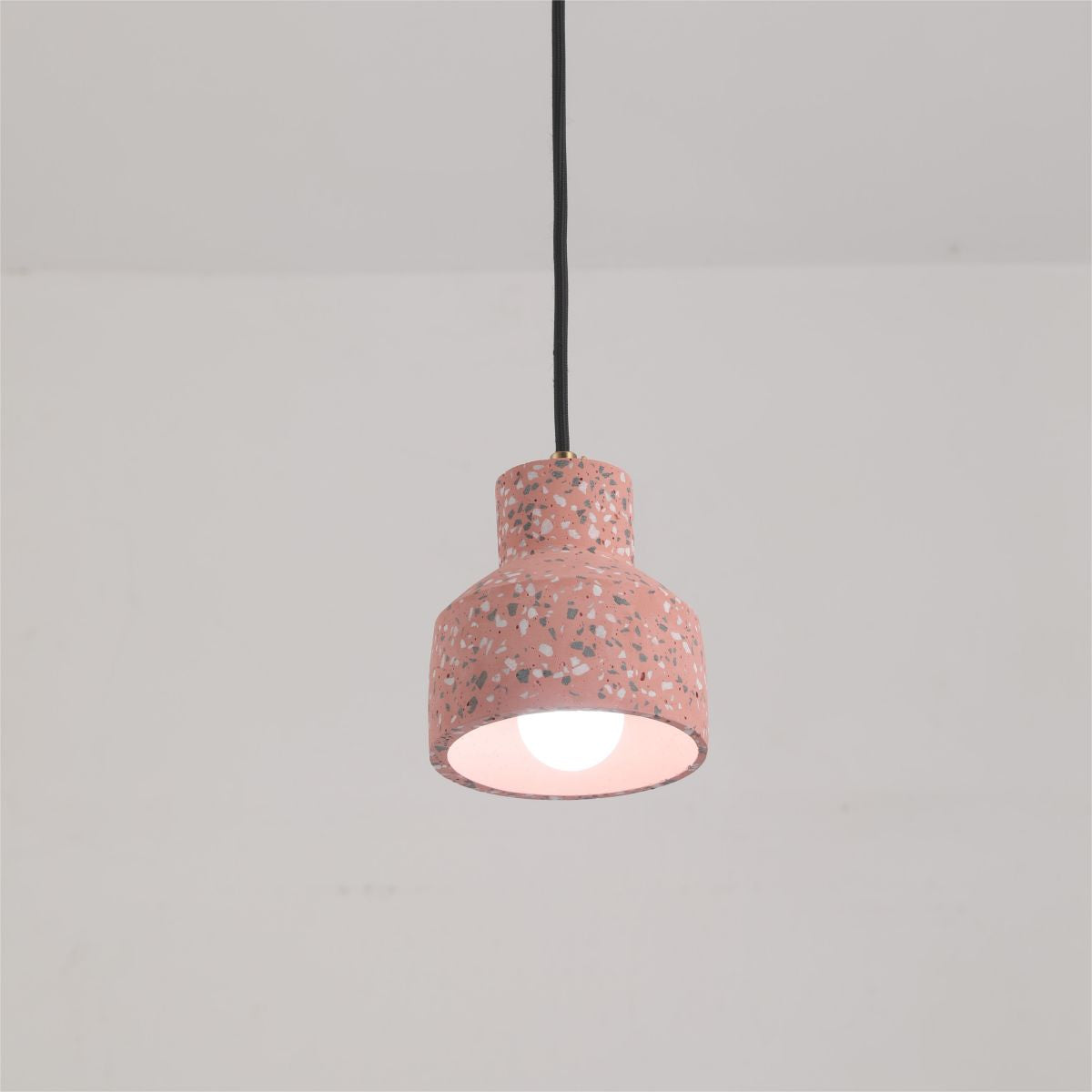 Lostel Suspension Rond Décor Nordique. Métal/Ciment. 4 Couleur. Salon-Luire