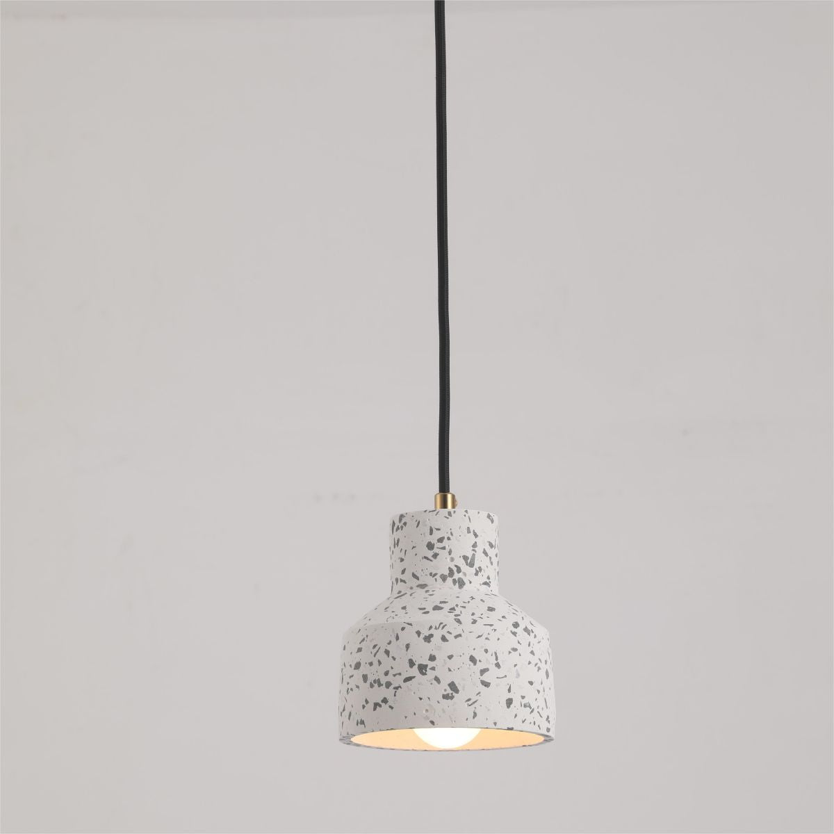 Lostel Suspension Rond Décor Nordique. Métal/Ciment. 4 Couleur. Salon-Luire