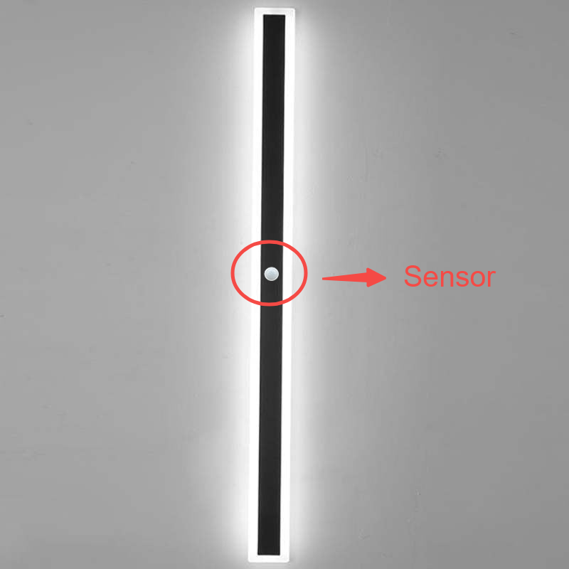 Azen Applique Murale Extérieur Moderne Étanche LED Noir/Blanc-Luire