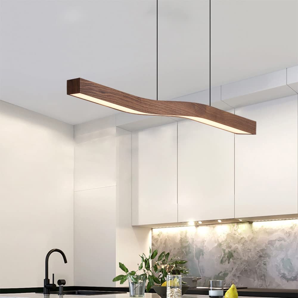 Ylen Suspension Nordique en Bois pour Salon-Luire