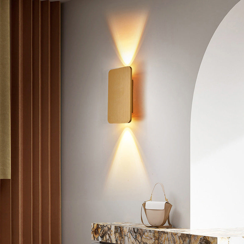 Arixor Applique Murale Moderne Carré Chambre à coucher/Salon-Luire