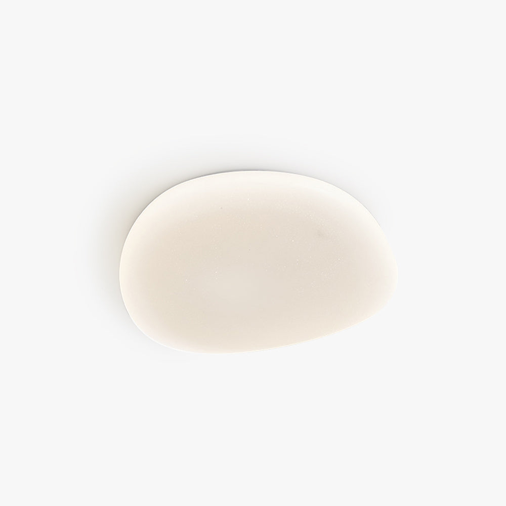 Sorexar Plafonnier Galet Moderne Blanc. Salon-Luire