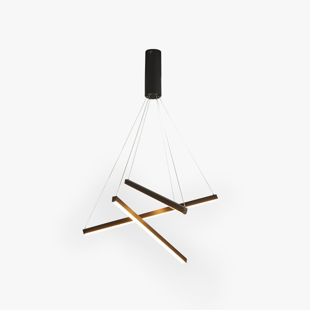 Solurex Luminaires Suspensions Linéaire Simple LED Moderne Métal Ferreux Salon-Luire