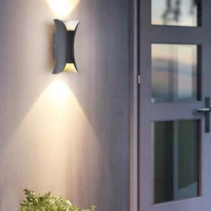 Nurex Applique Murale Simple Noir/Blanc/Or. Cour-Luire