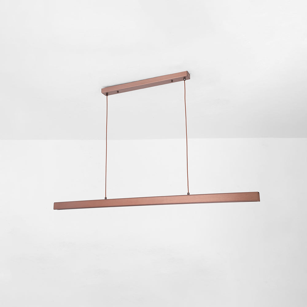 Xorin Suspension Linéaire Moderne Noir/Marron Salon-Luire