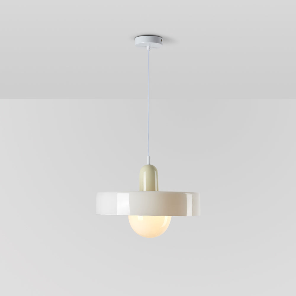 Ravelix Suspension Ronde Vintage Verre Salon-Luire