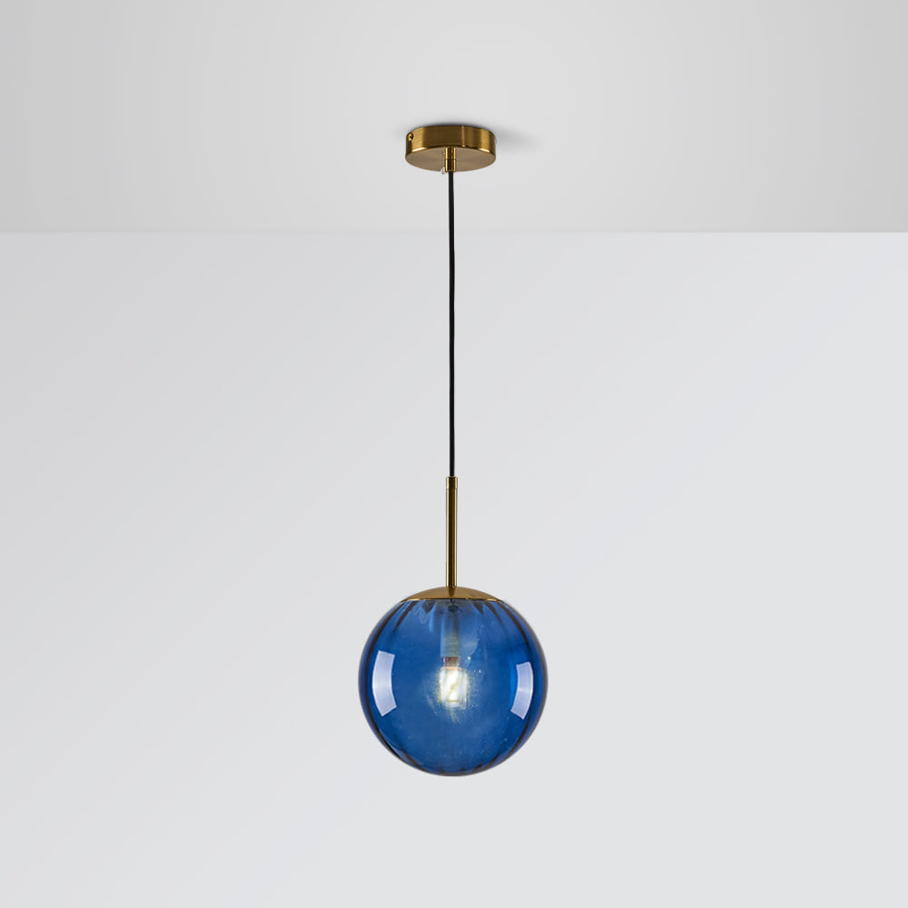 Sevenel Suspension Boule Moderne Métal/Verre-Luire