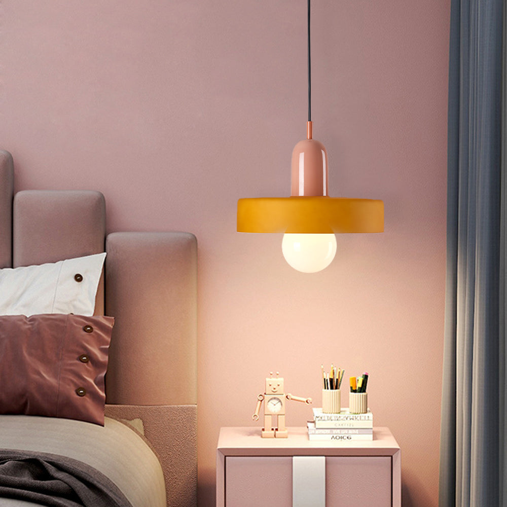 Ravelix Suspension Ronde Vintage Verre Salon-Luire