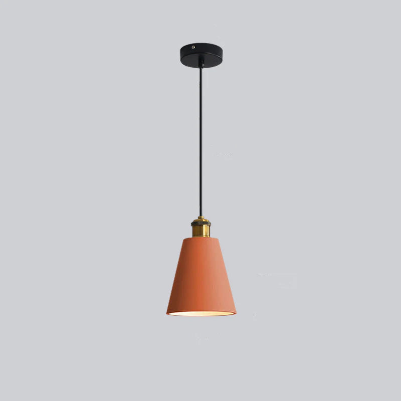 Astel Luminaires Suspension Nordique Blanc/Orange/Noir/Gris. Salon-Luire
