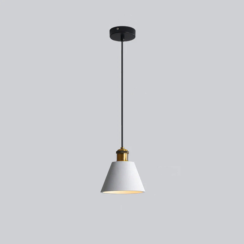 Astel Luminaires Suspension Nordique Blanc/Orange/Noir/Gris. Salon-Luire