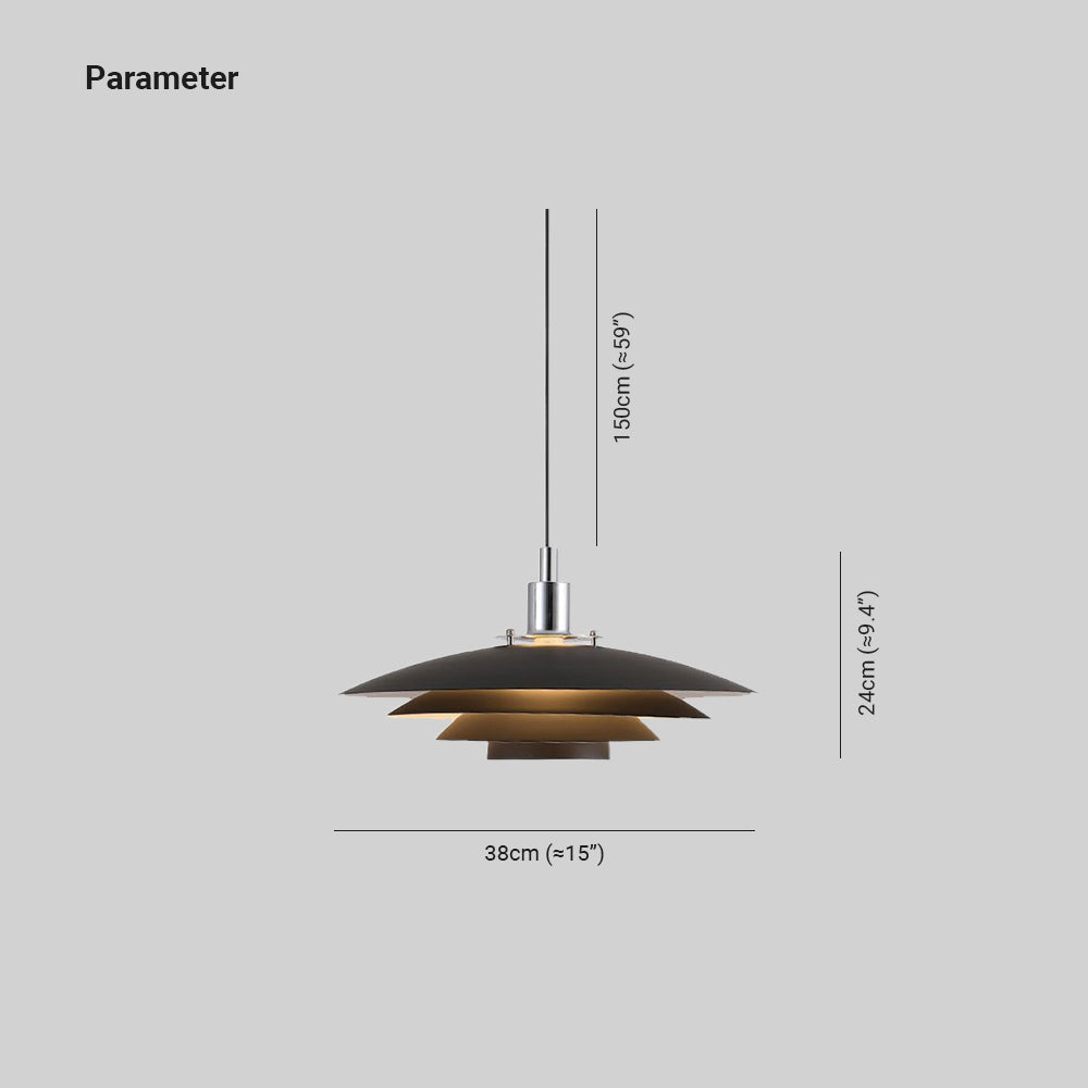 Aminex Suspension Bol Monerne. Métal . Blanc/Noir. Chambre-Luire