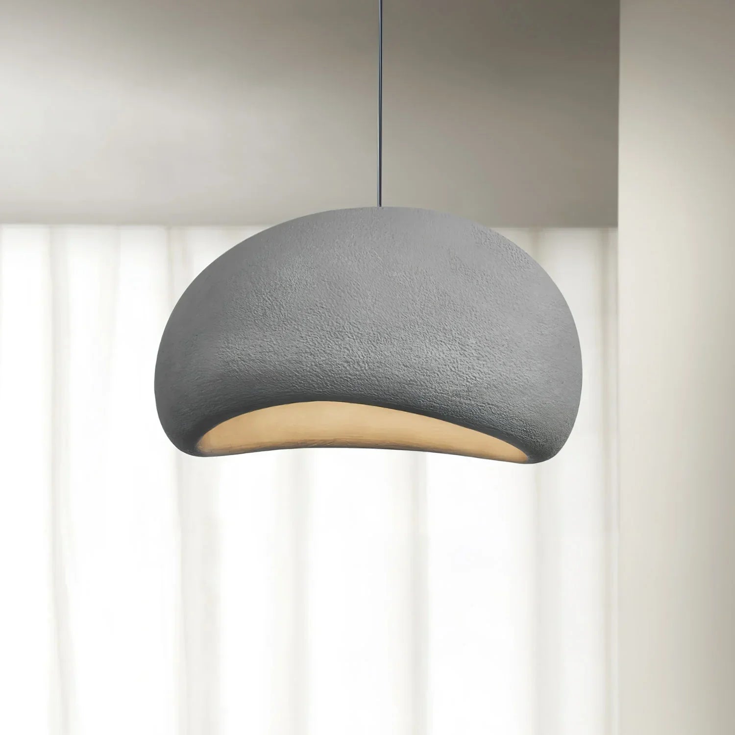 Derox Suspension Nuage Nordique Gris/Blanc/Bleu Salon-Luire