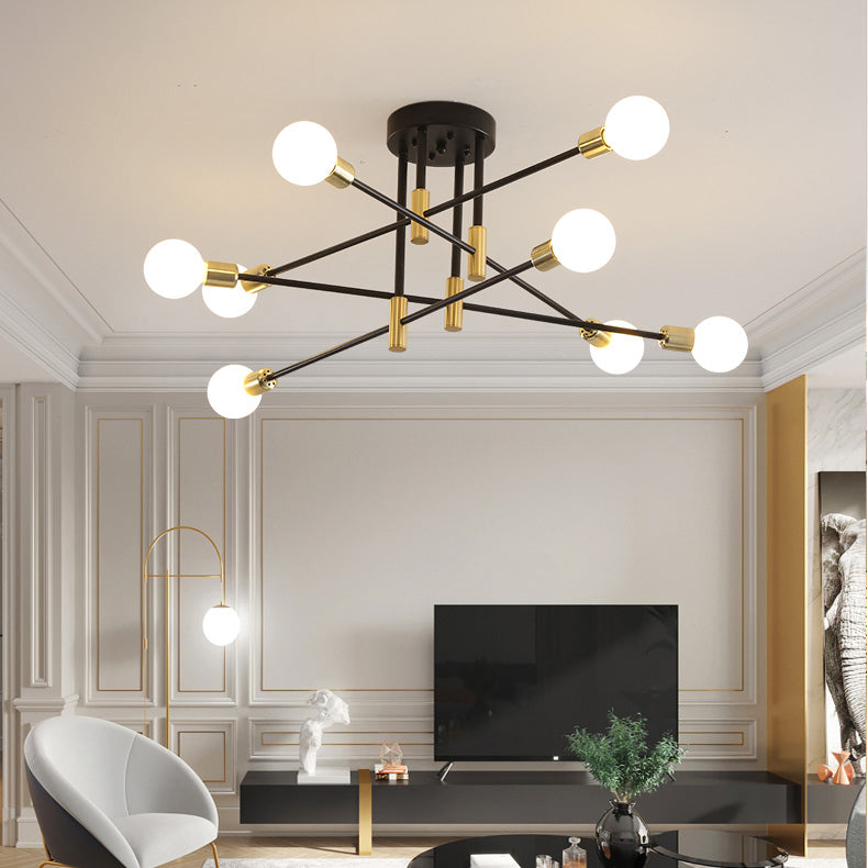 Neoxa Lustre Métal Design Moderne. Plusieurs Ampoules-Luire