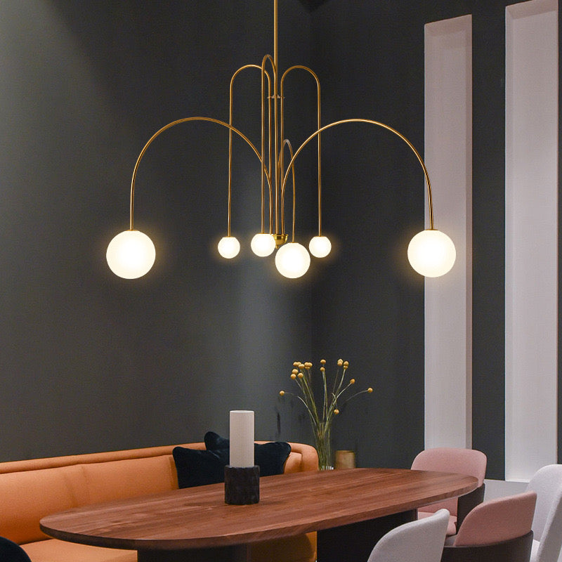 Merox Suspension Multi Simple Verre Chambre à Coucher/Salon-Luire