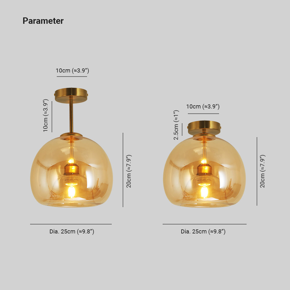 Tavrex Plafonnier/Suspension Boule Minimaliste-Luire
