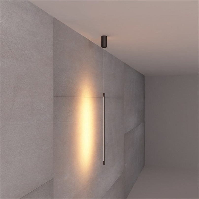 Svalen Suspension linéaire Noir. Chambre à Coucher-Luire