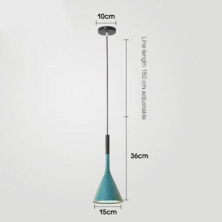 Dareno Suspension Moderne. Triangle-Luire