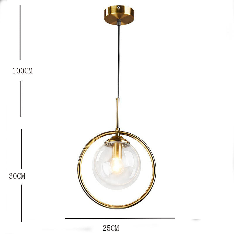 Korin Luminaires Suspension. Verre & Métal-Luire