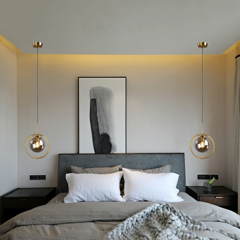 Korin Luminaires Suspension. Verre & Métal-Luire