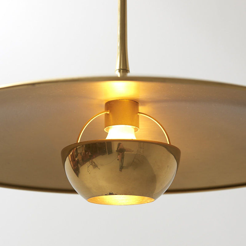 Arixen Suspension Linéaire Dorée Réglable En Hauteur. Métal-Luire