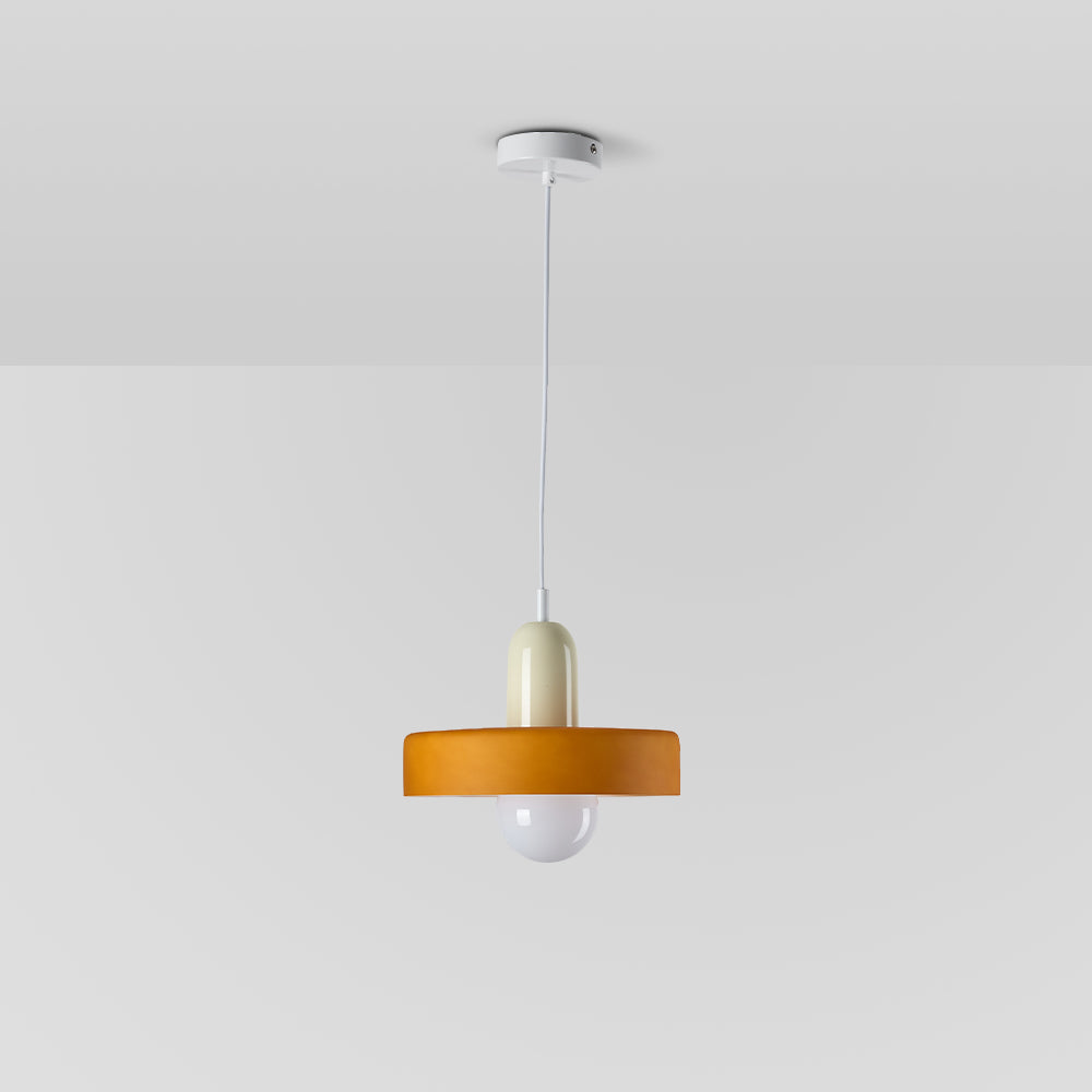 Ravelix Suspension Ronde Vintage Verre Salon-Luire