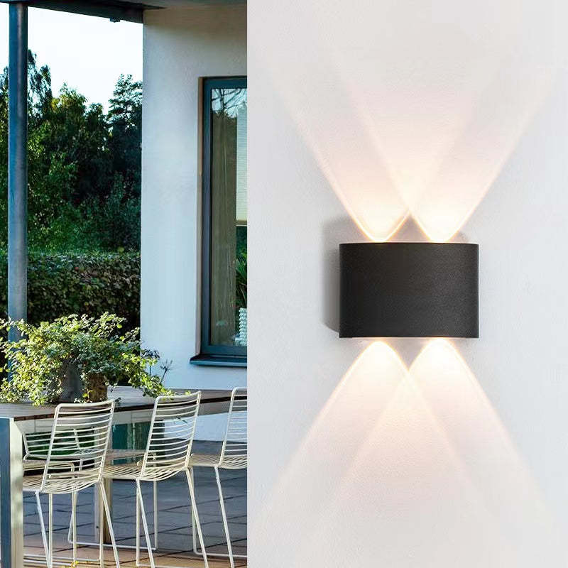 Korinex Applique Murale Rectangulaire Moderne Noir/Blanc. Corridor-Luire