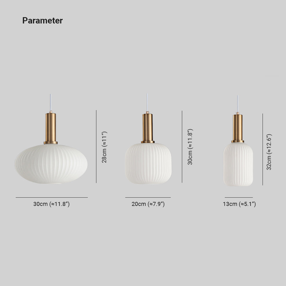 Orinor Luminaires Suspensions Cylindre Moderne Blanc-Luire